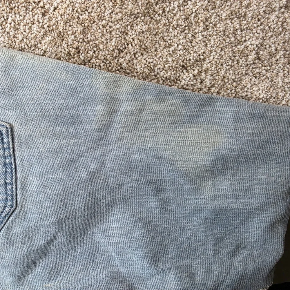 PacSun Skinny Distressed Jeans Mens 34x32 Light Wash Blue Ripped‎ Denim Casual